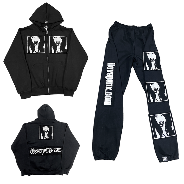 S : MISTRESS PATCHWORK SWEATSUIT