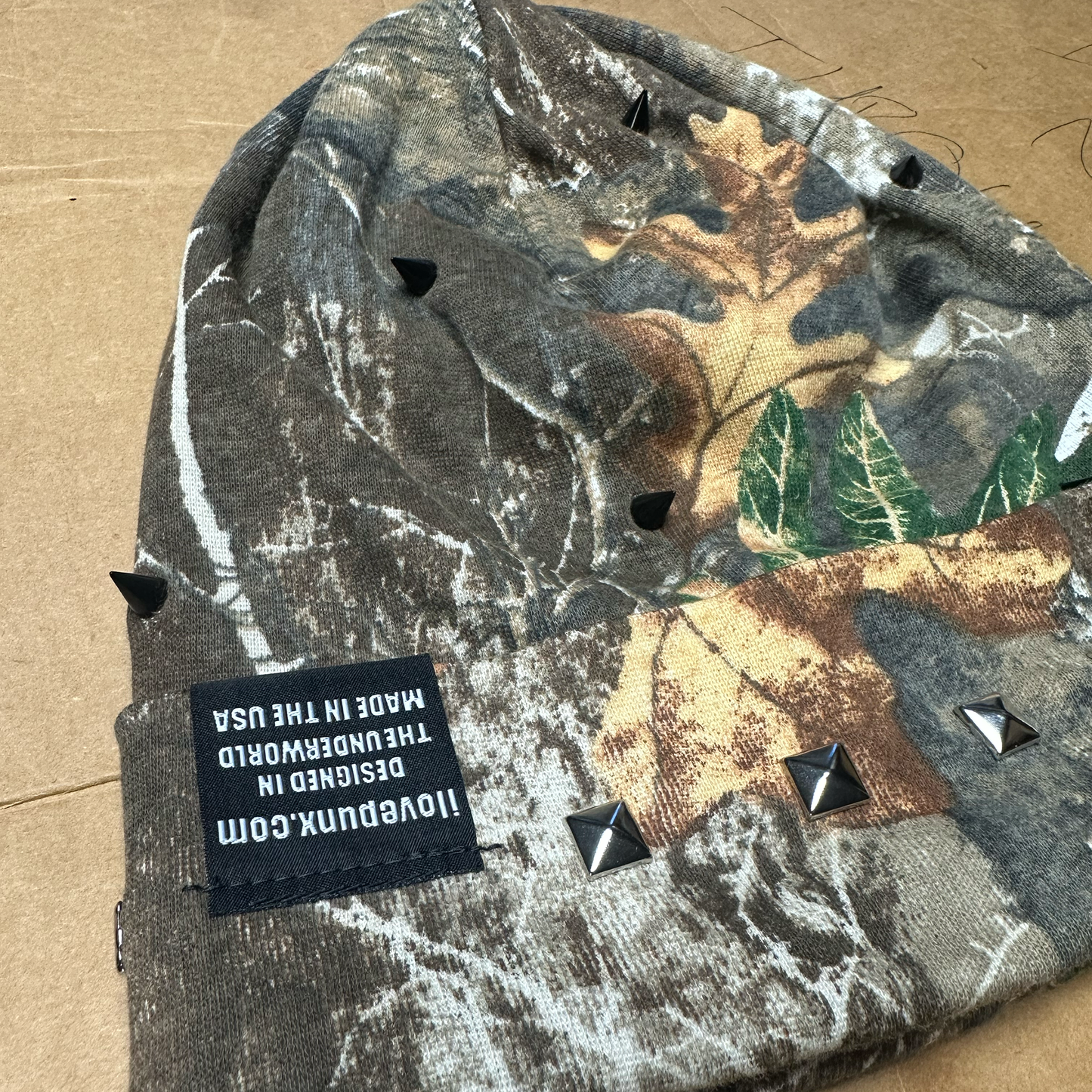 SPIKED HUNTING BEANIE