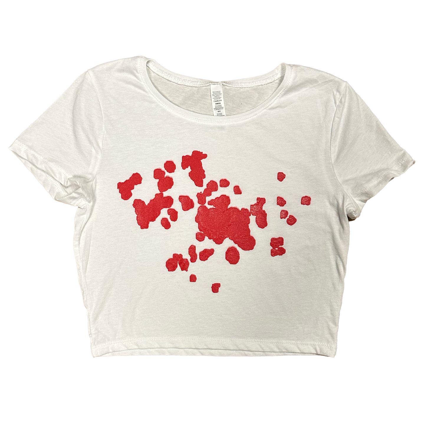 M/L : BLOOD SHOT BABY TEE