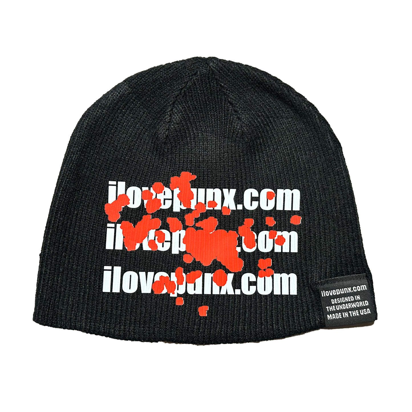 BLOOD N TEXT BEANIE