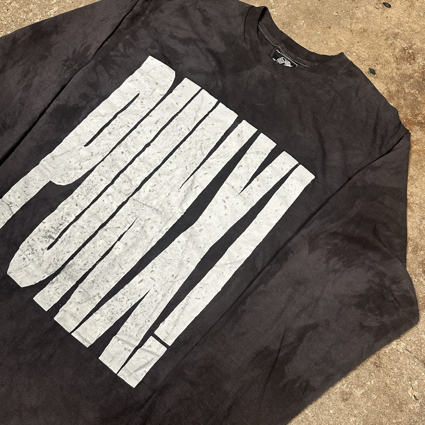 M : OBJECT DYED LONG SLEEVE