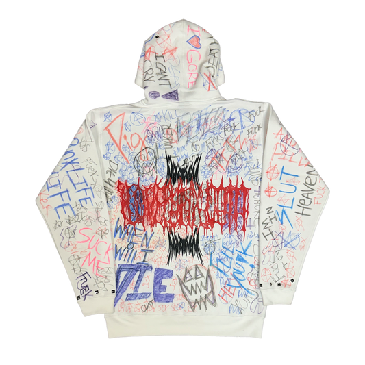 L : EXPLICIT GRAFFITI HOODIE