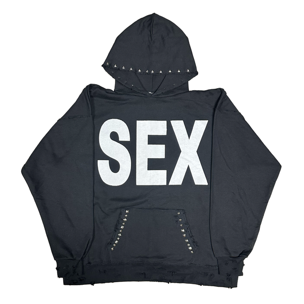 XL : THRASHED 3SUM HOODIE