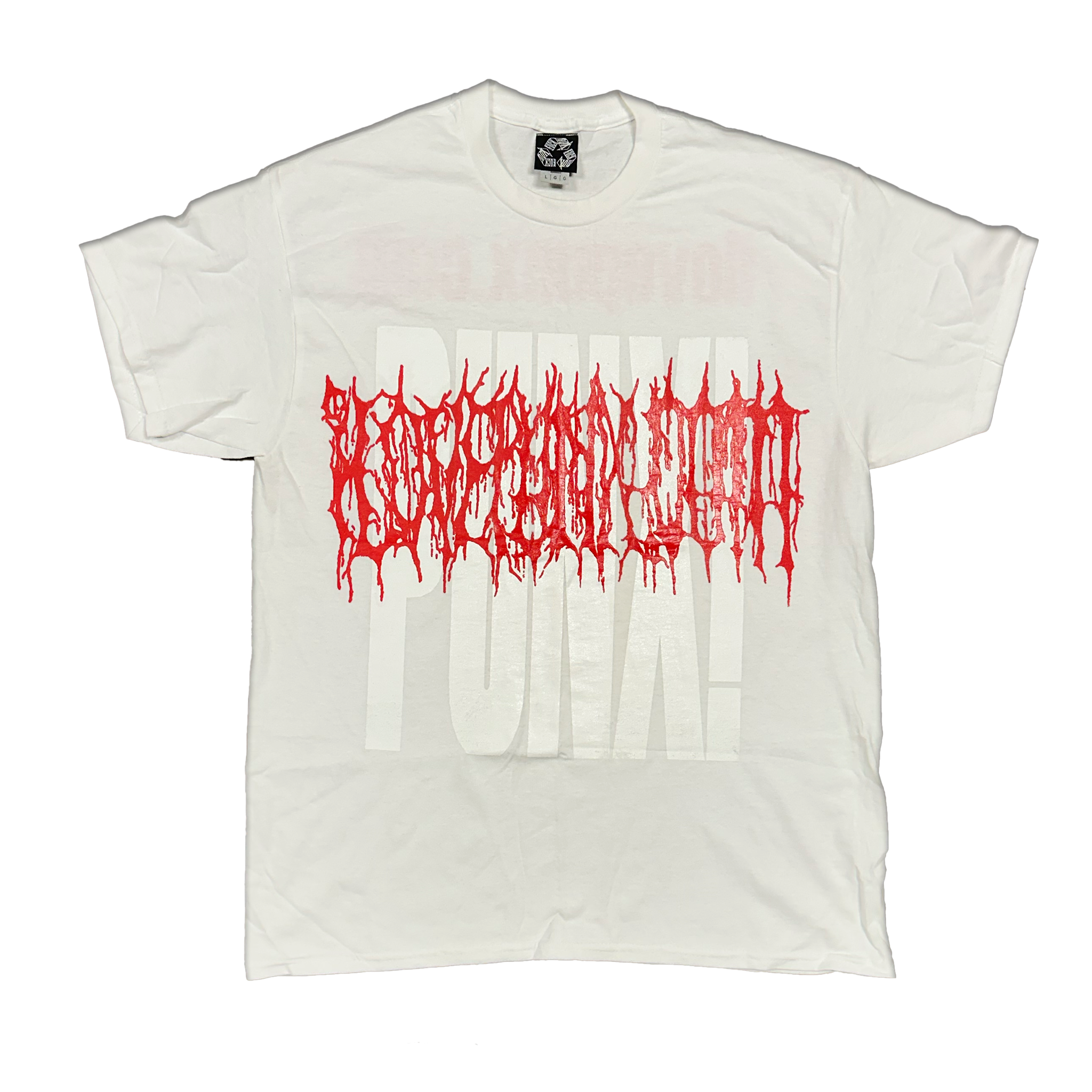 L : BLOOD ON THE PUNX V2 TEE