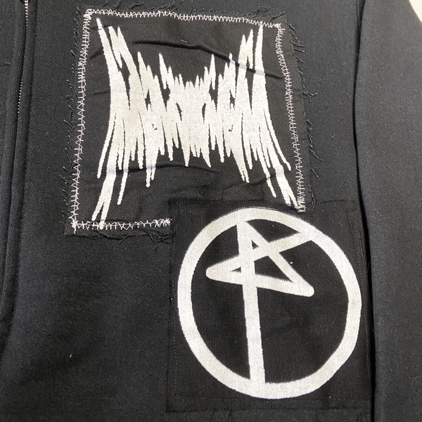 M : TEENAGE RIOT ZIP UP (STUDDED)