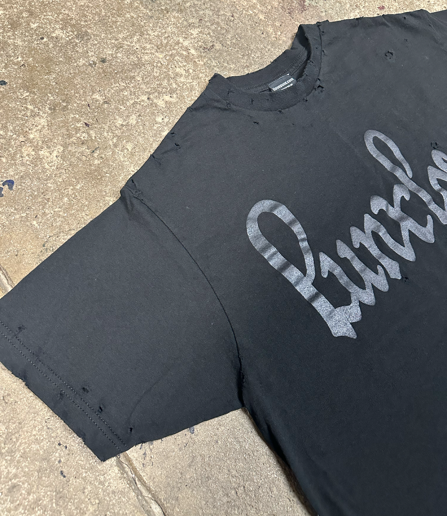 XL : THRASHED PUNXLOVER TEE