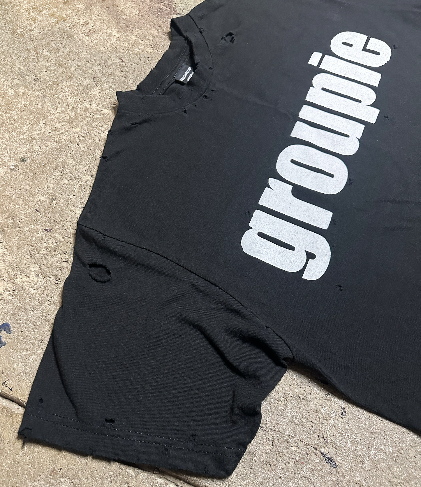 XL : THRASHED GROUPIE TEE