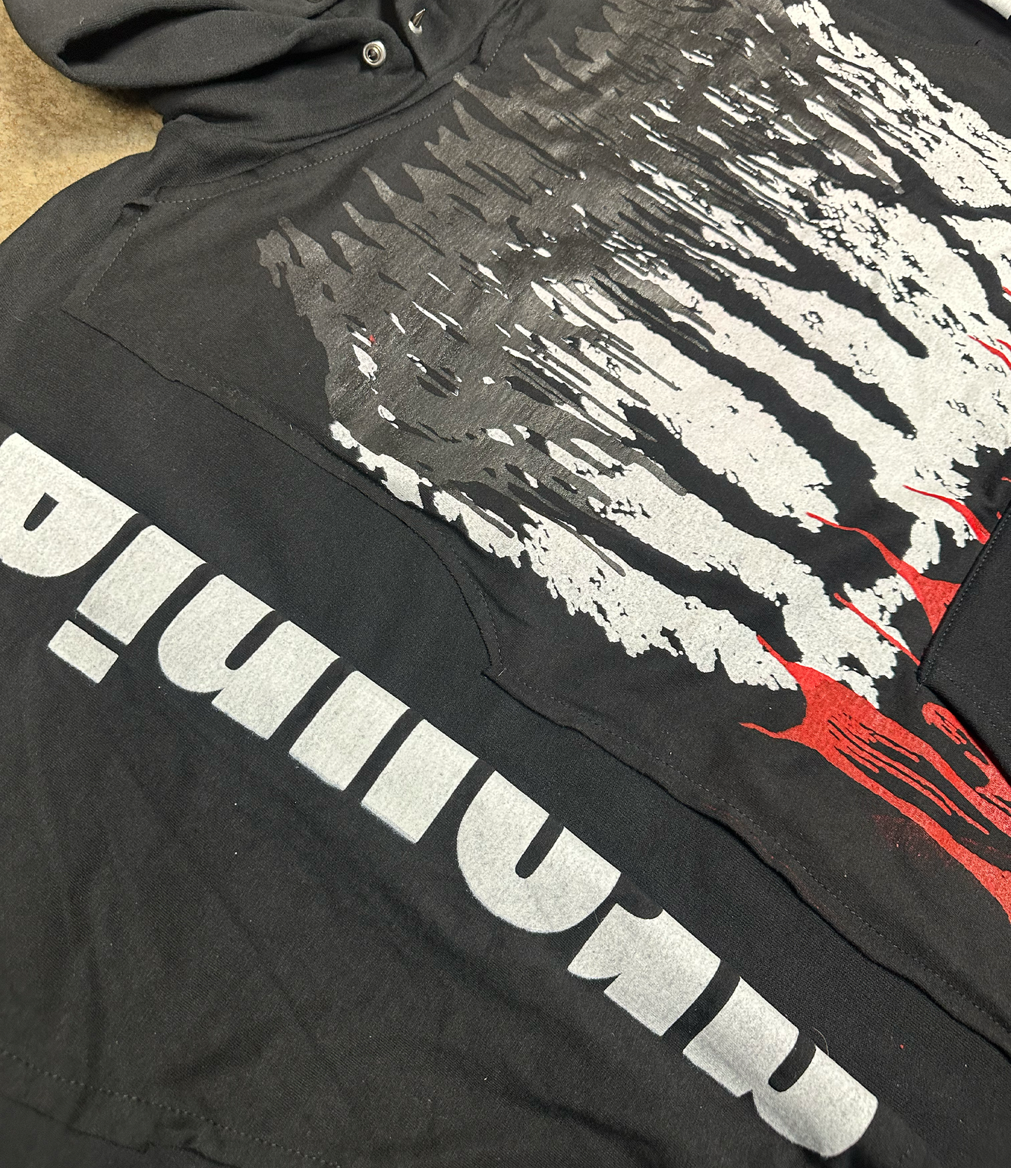 L : DOUBLE LAYER GROUPIE HOODIE