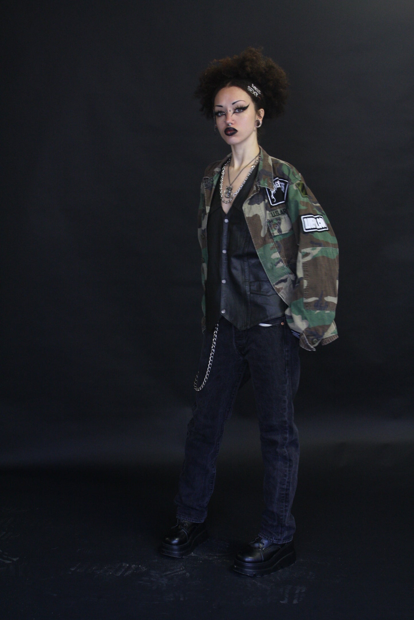 M : PUNX MILITARY JACKET