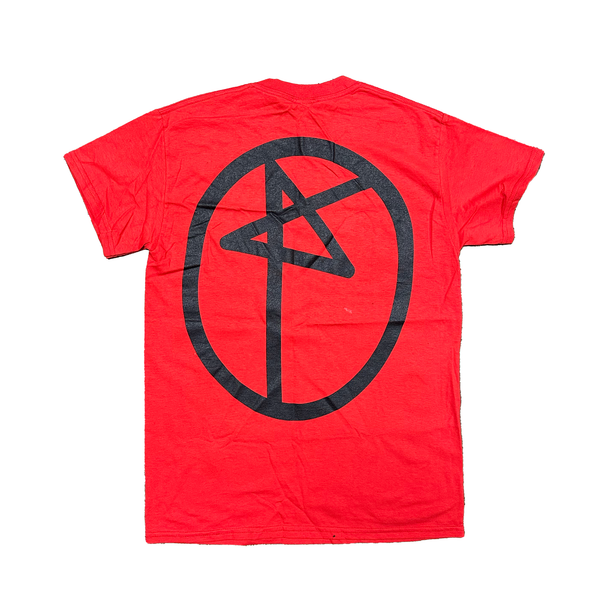 S : BLACK/RED OG PUNX TEE