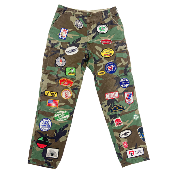 36 X 34 : DIRTBIKE CAMO PANTS