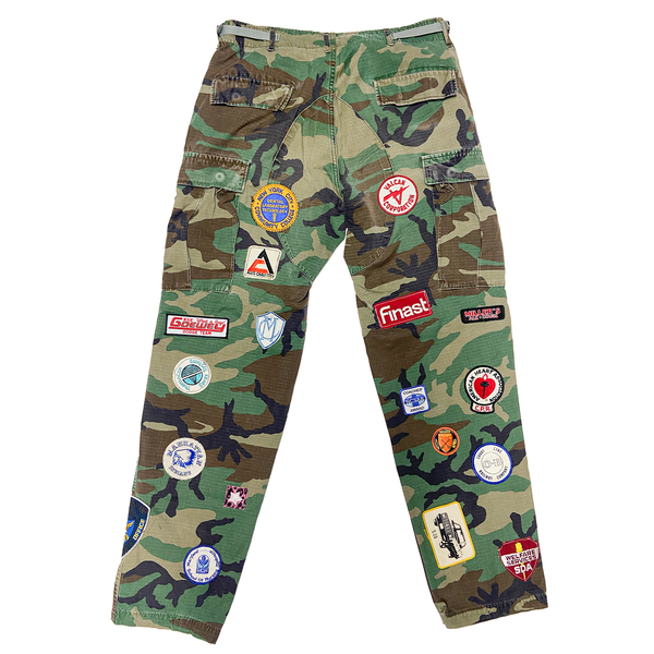 36 X 34 : DIRTBIKE CAMO PANTS