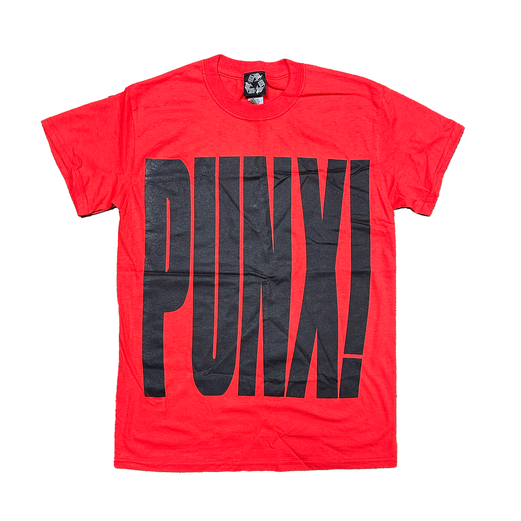 S : BLACK/RED OG PUNX TEE