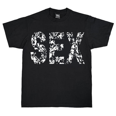 BLACK : SEX V3 (ORGY) TEE