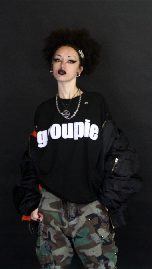 XL : THRASHED GROUPIE TEE