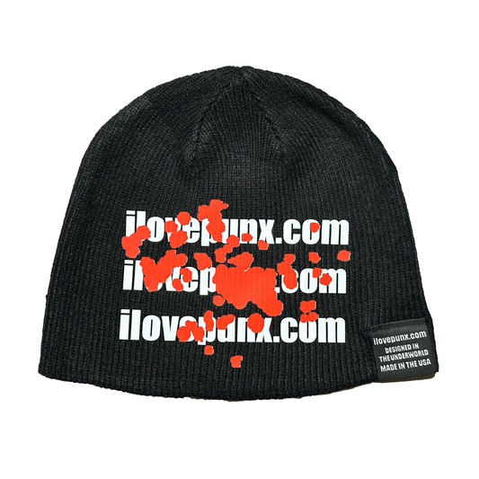 BLOOD N TEXT BEANIE