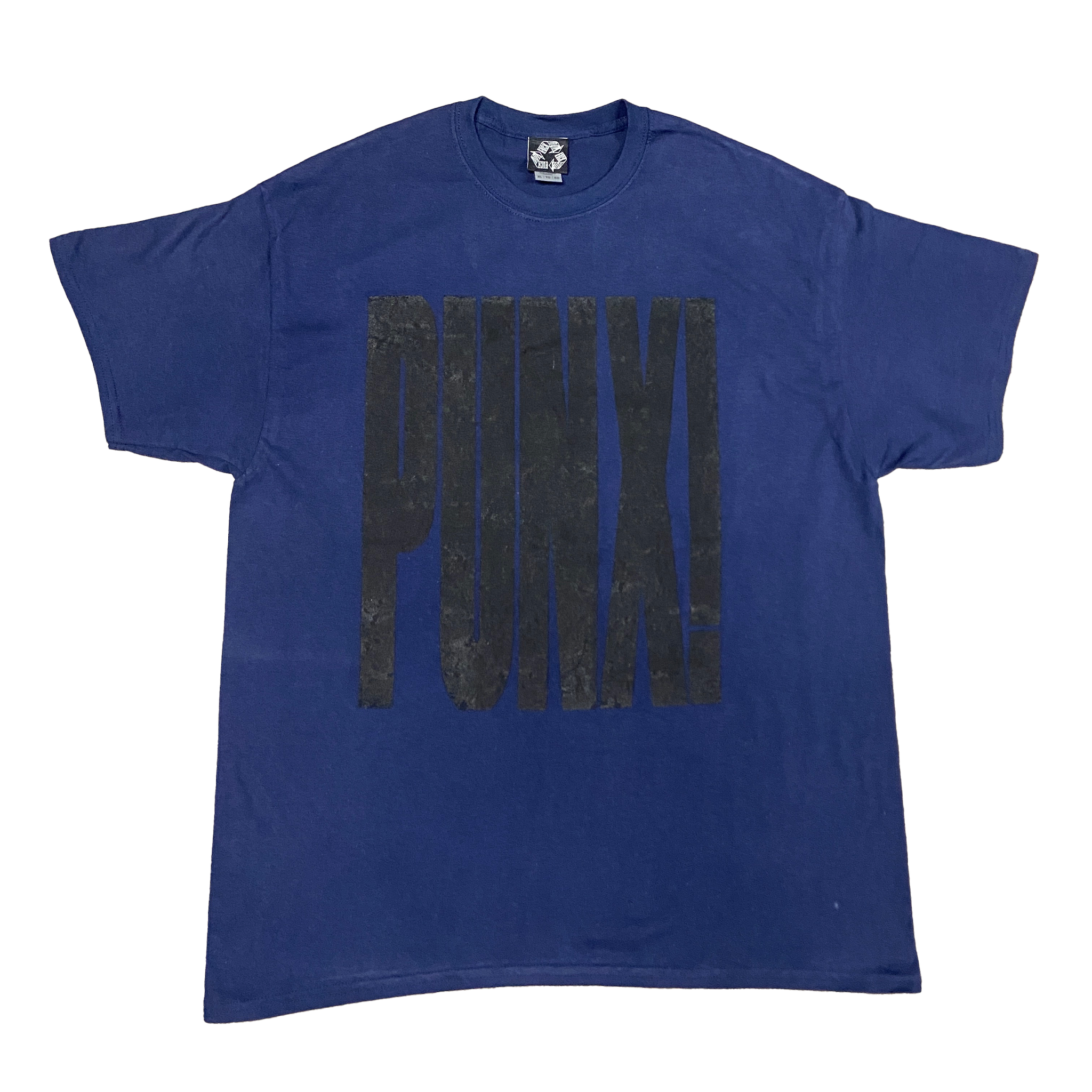 XL : BLACK/NAVY OG PUNX TEE