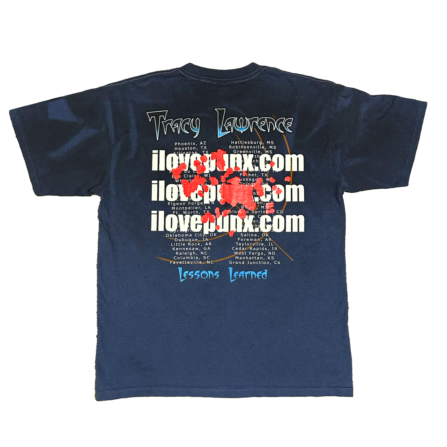 L : REVERSE BLEACHED VINTAGE TEE