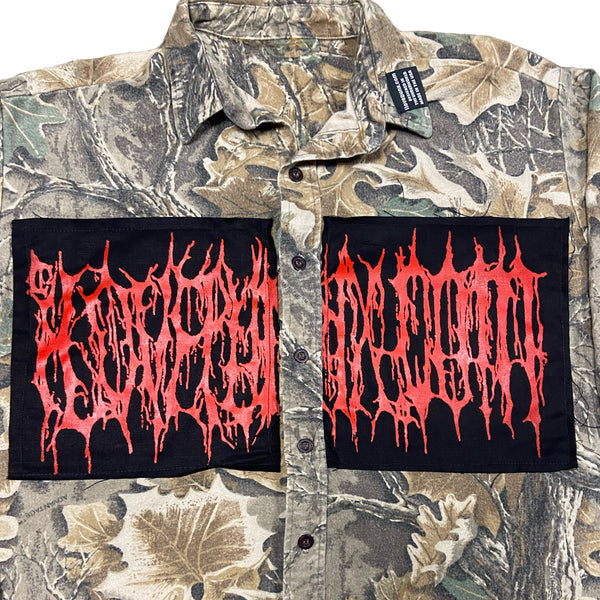 L/XL : CASKET CONFESSIONS WORK SHIRT