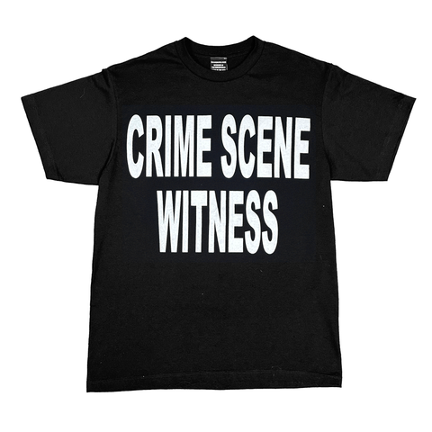 BLACK : WITNESS TEE
