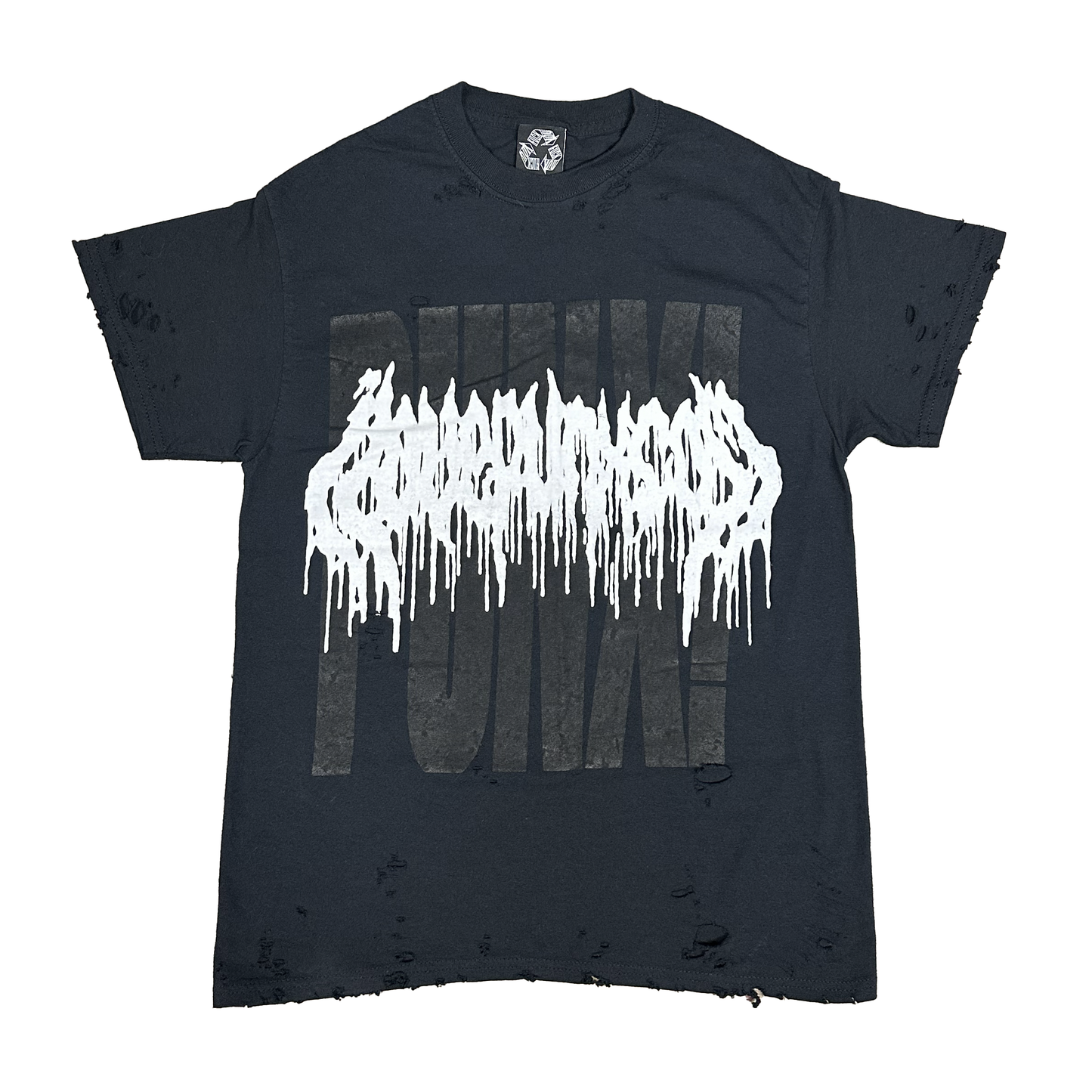 M : THRASHED DBG X PUNX TEE
