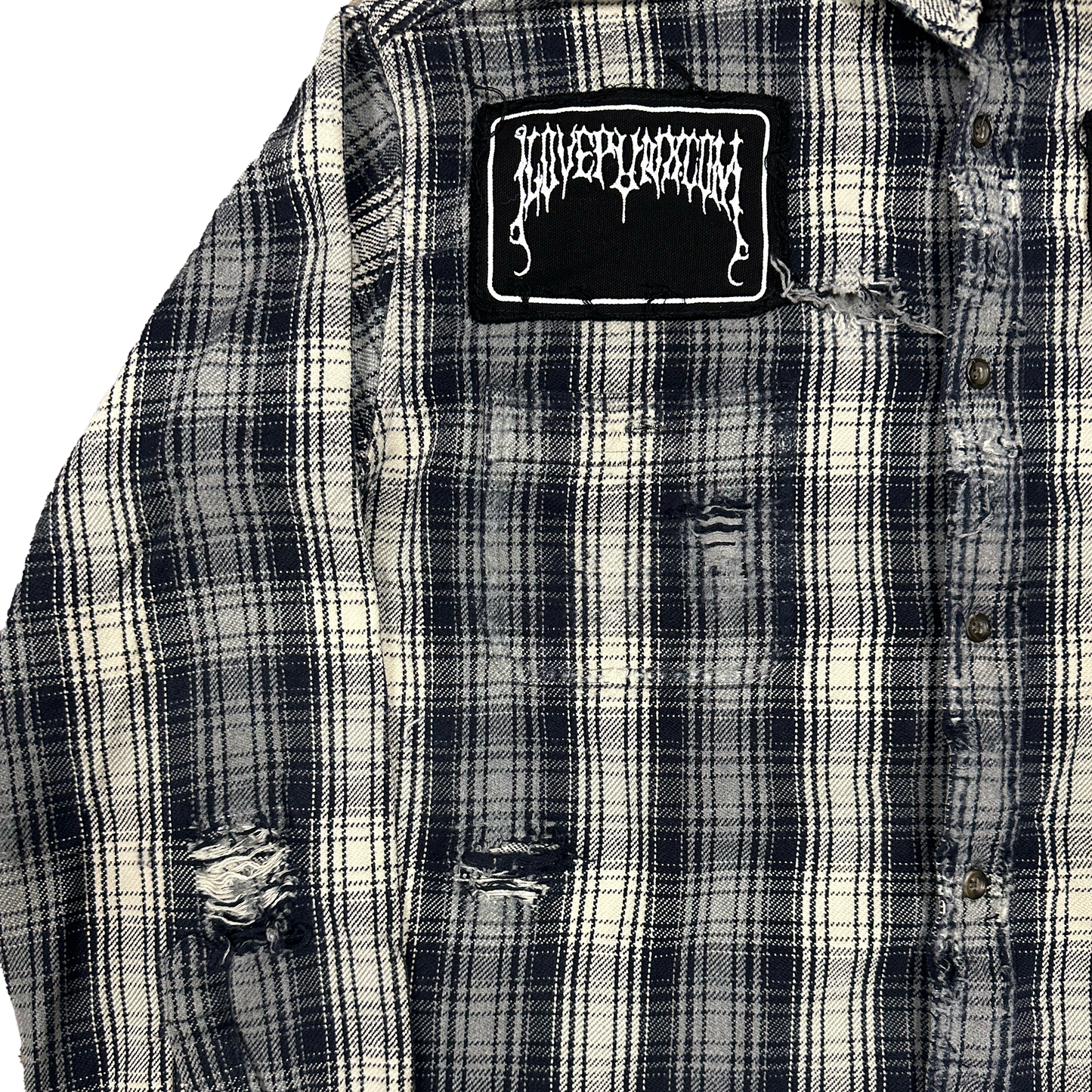 XL : THRASHED PUKE FLANNEL