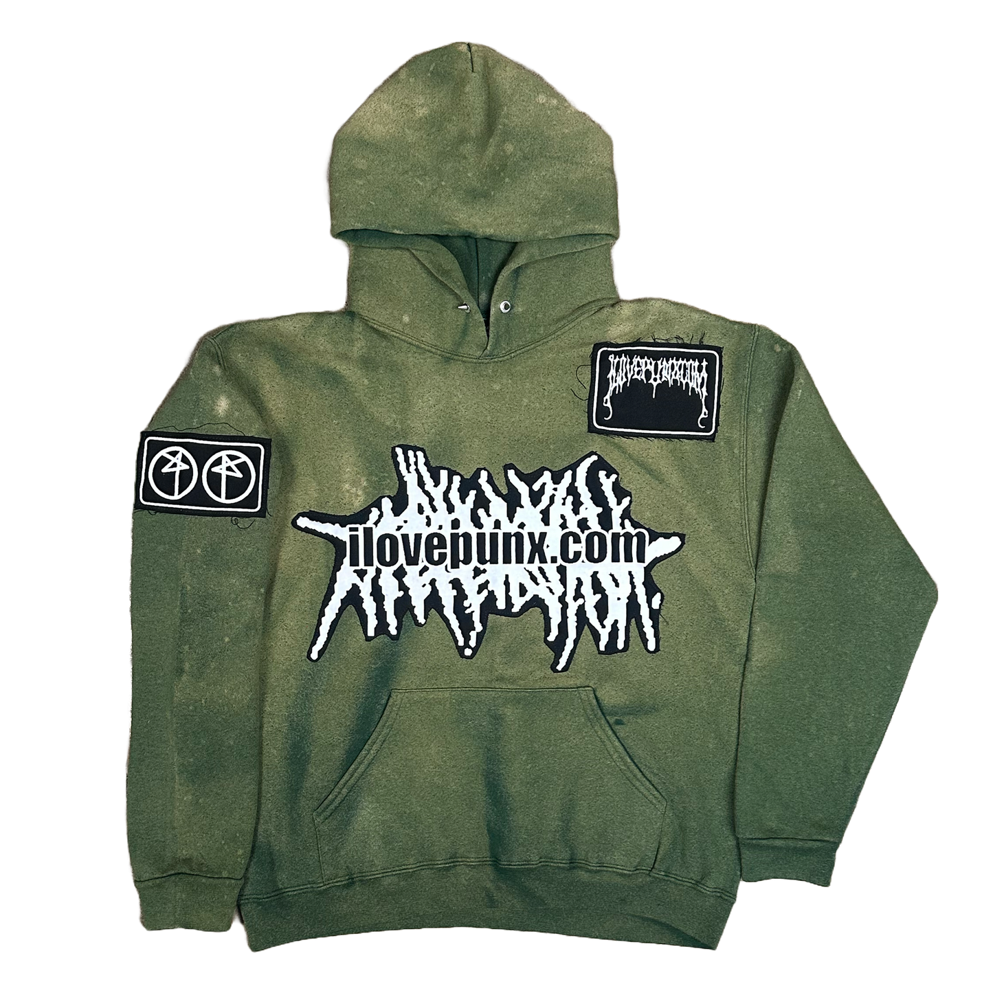 M : DYING LOGO HOODIE