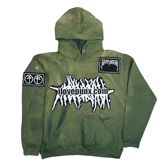 M : DYING LOGO HOODIE