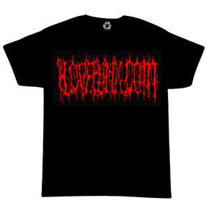 RED : GORE TEXT TEE