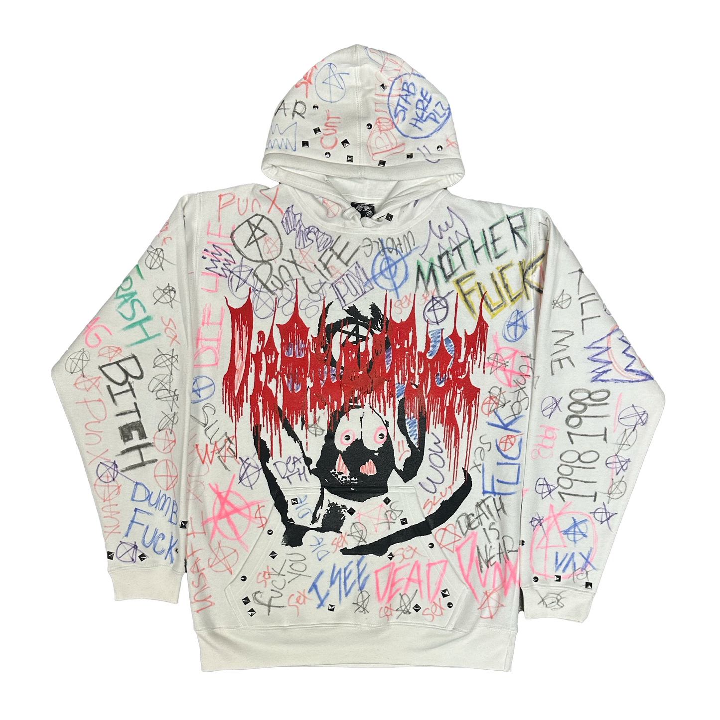 L : EXPLICIT GRAFFITI HOODIE