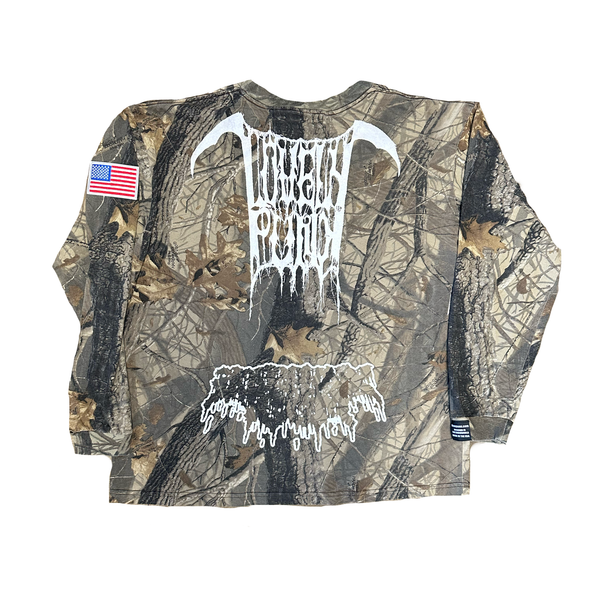 XL : SINISTER CAMO LONG SLEEVE