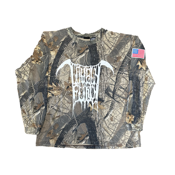 XL : SINISTER CAMO LONG SLEEVE