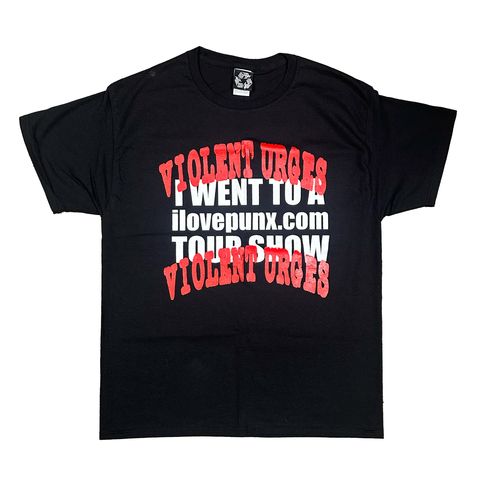 L : VIOLENT SHOWING TEE