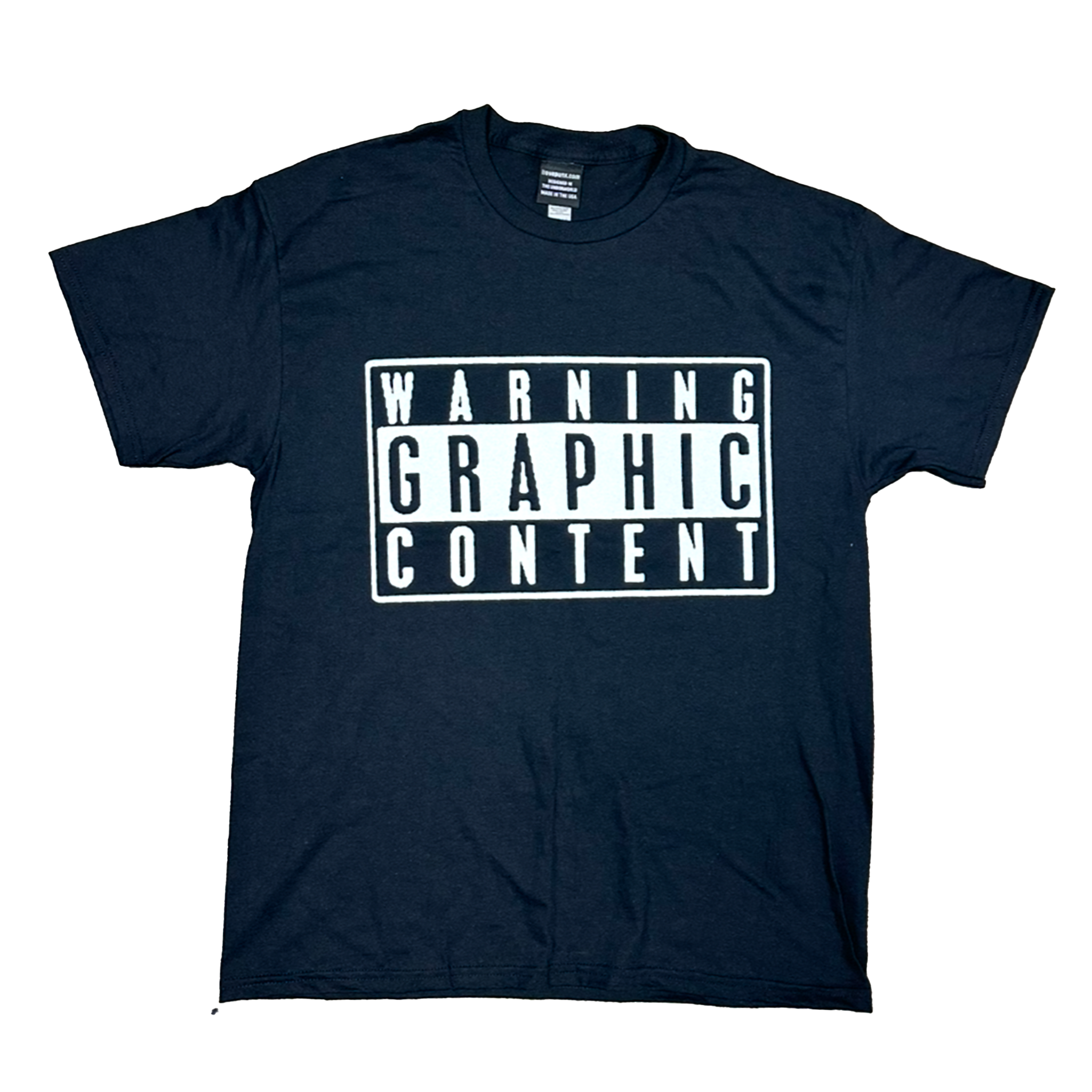 L & XL : GRAPHIC CONTENT V2 TEE