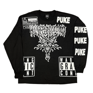 XL : STAGE VOMIT LONG SLEEVE