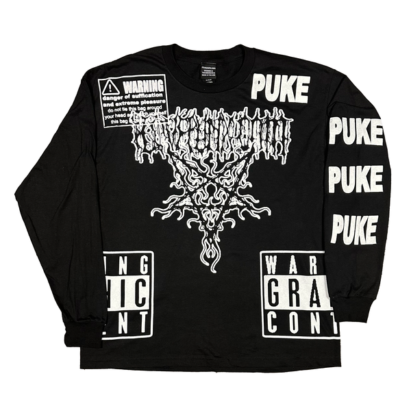 XL : STAGE VOMIT LONG SLEEVE