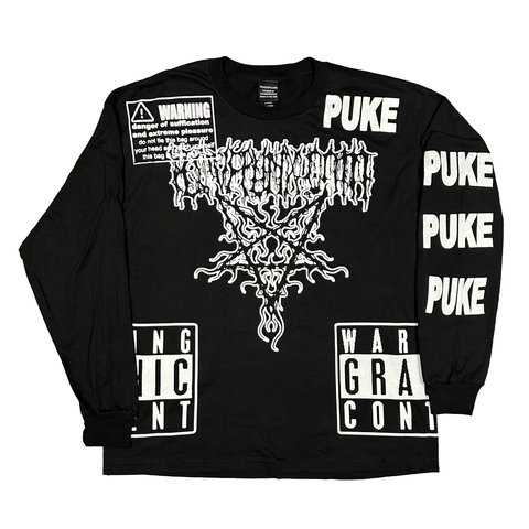 XL : STAGE VOMIT LONG SLEEVE
