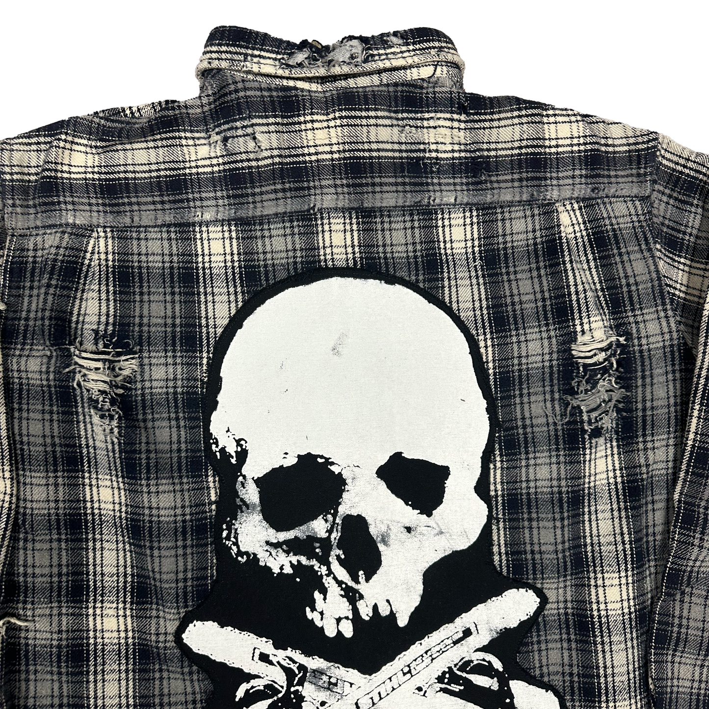 XL : THRASHED PUKE FLANNEL