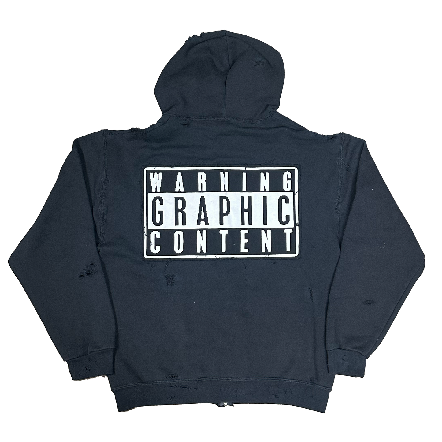 M : THRASHED & REPAIRED GORE ZIP UP