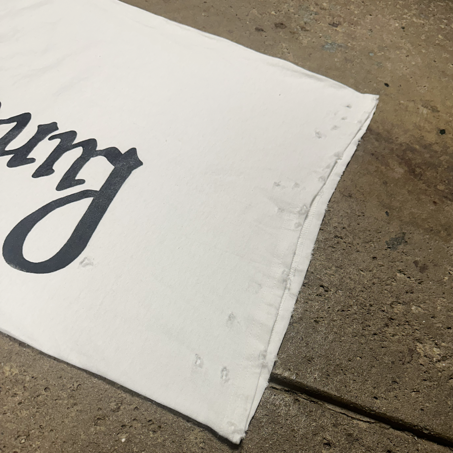 M : THRASHED PUNXLOVER TEE