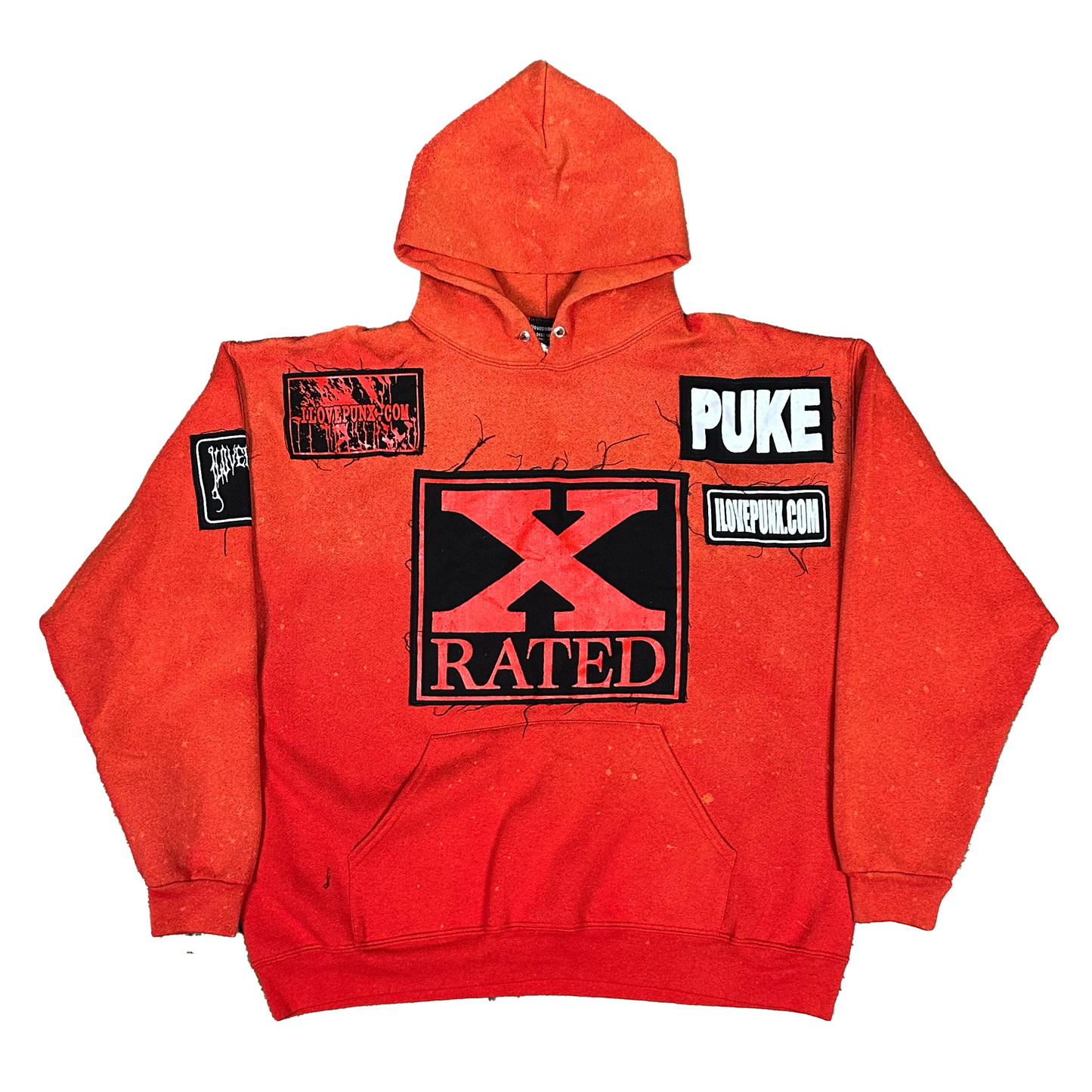 XL : SUNBLEACHED X RATED HOODIE