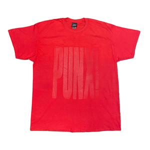 XL : RED/RED OG PUNX TEE