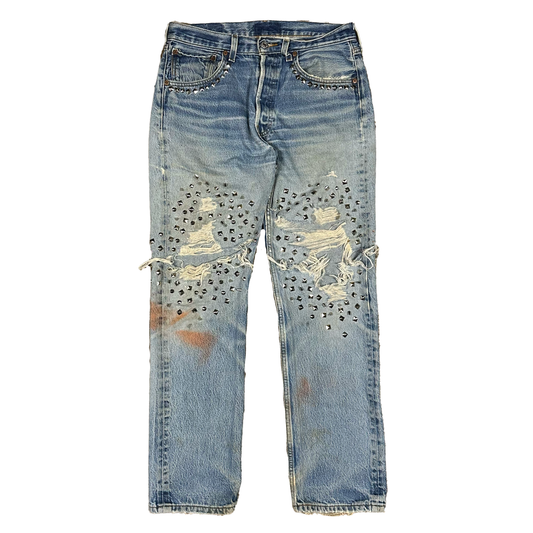 32 X 31 : ROADRASH STUDDED JEANS V2