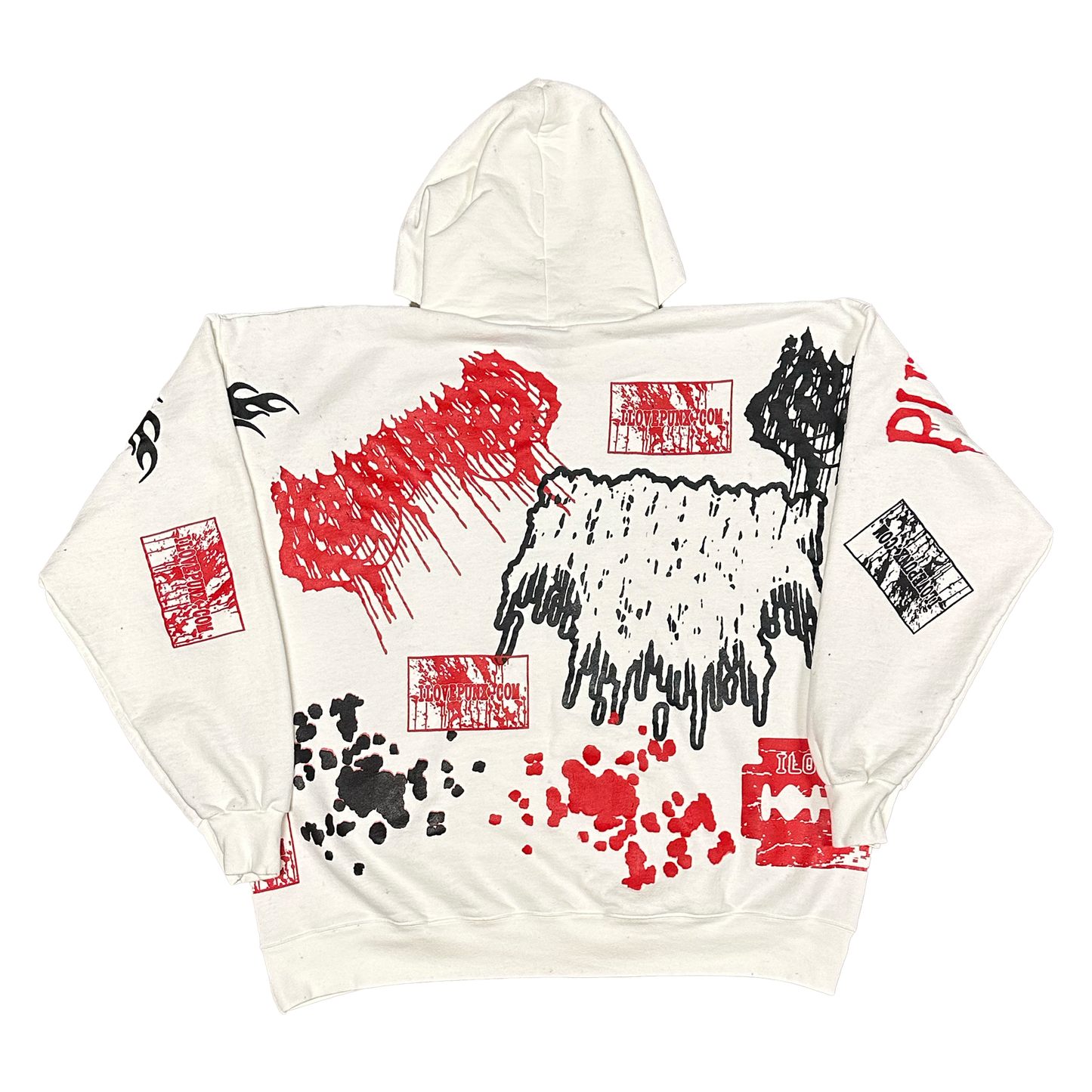 XL : WHAT THE PUNX HOODIE