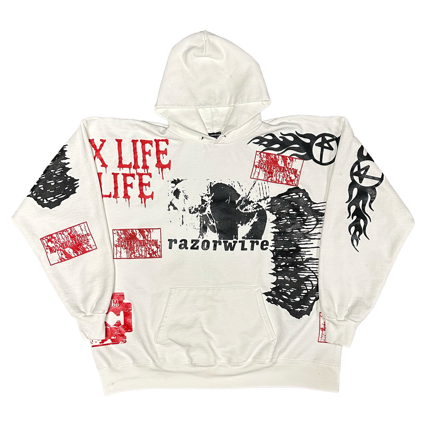 XL : WHAT THE PUNX HOODIE
