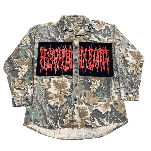 L/XL : CASKET CONFESSIONS WORK SHIRT