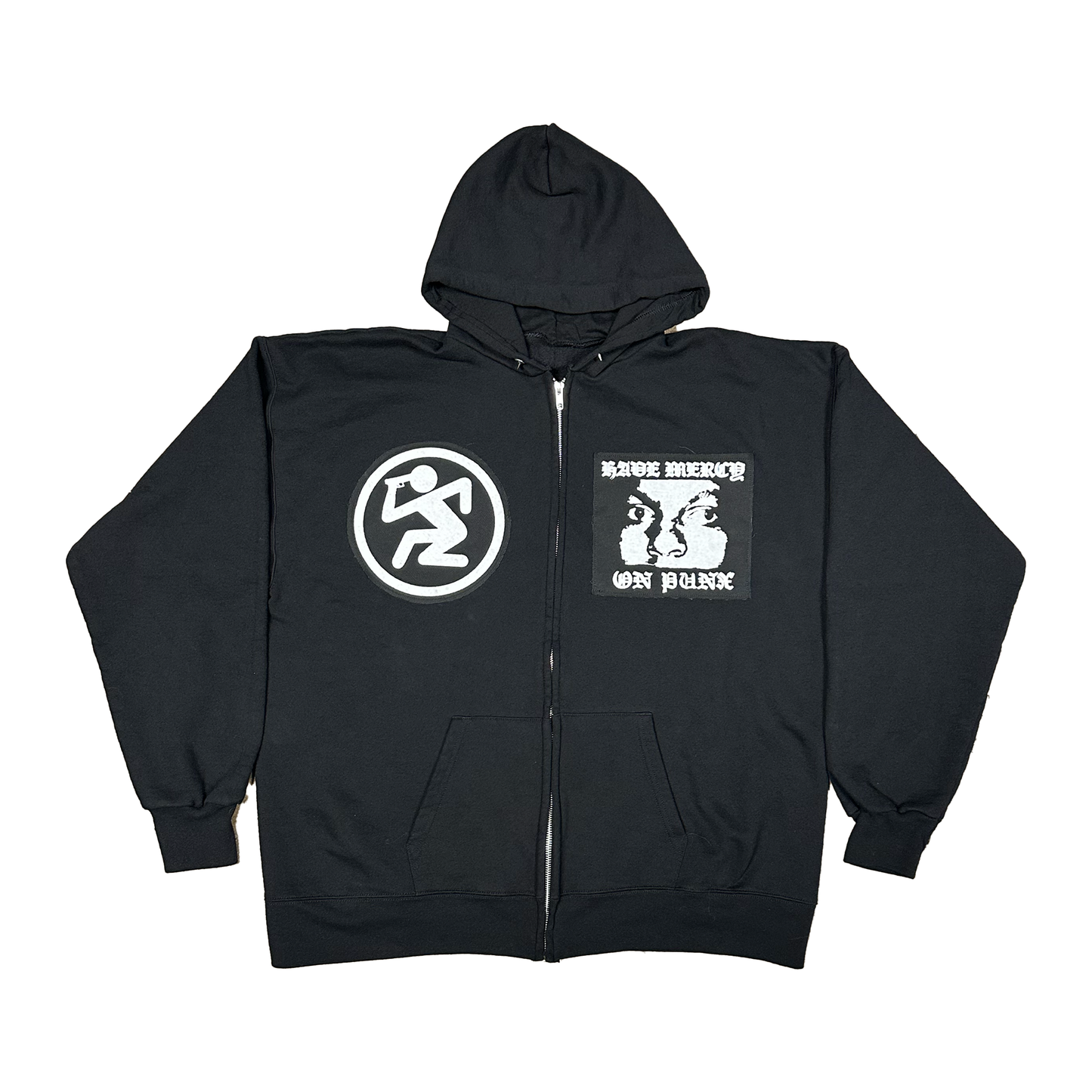 XL : HAVE MERCY ON PUNX ZIP UP