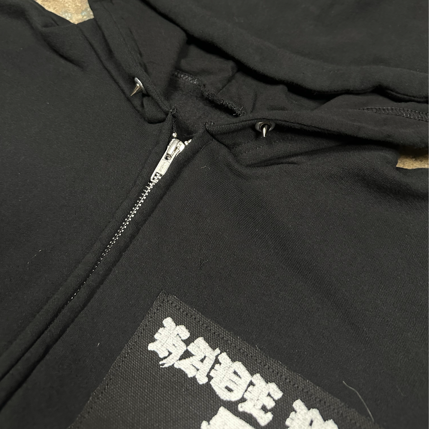 XL : HAVE MERCY ON PUNX ZIP UP