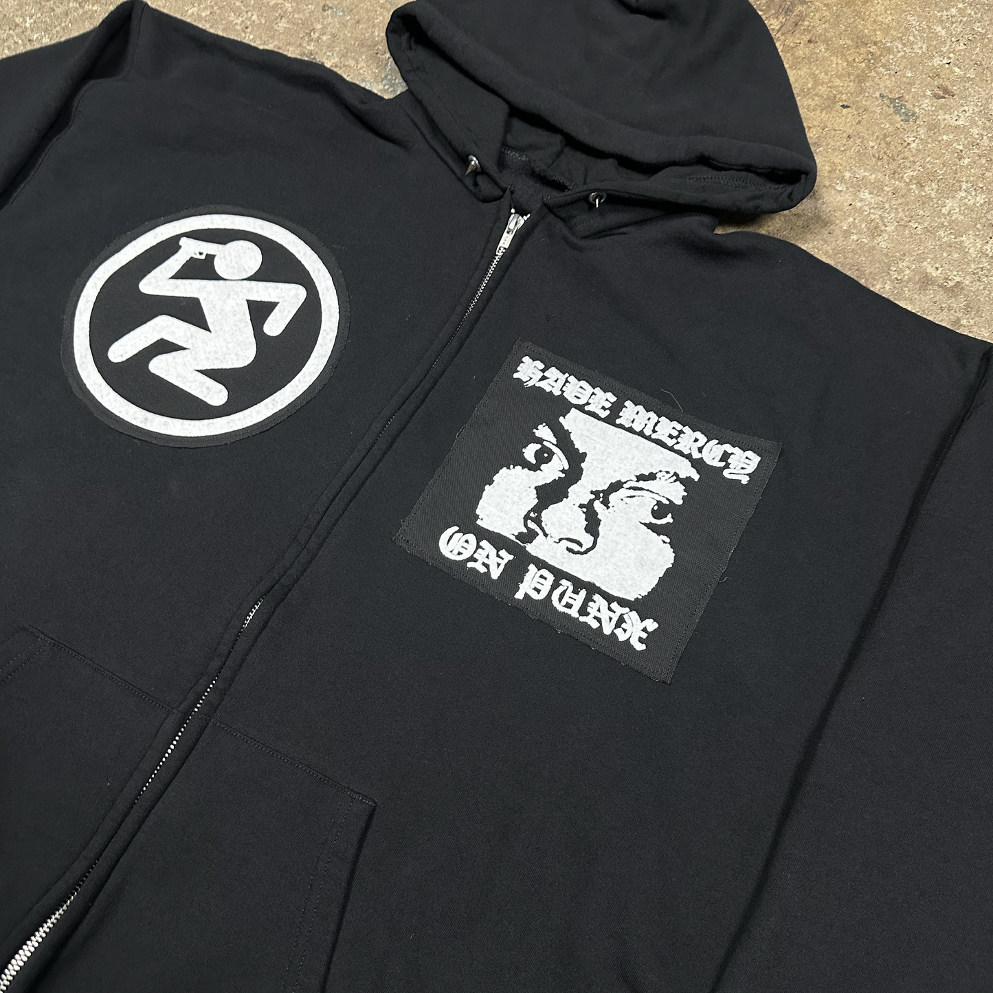 XL : HAVE MERCY ON PUNX ZIP UP